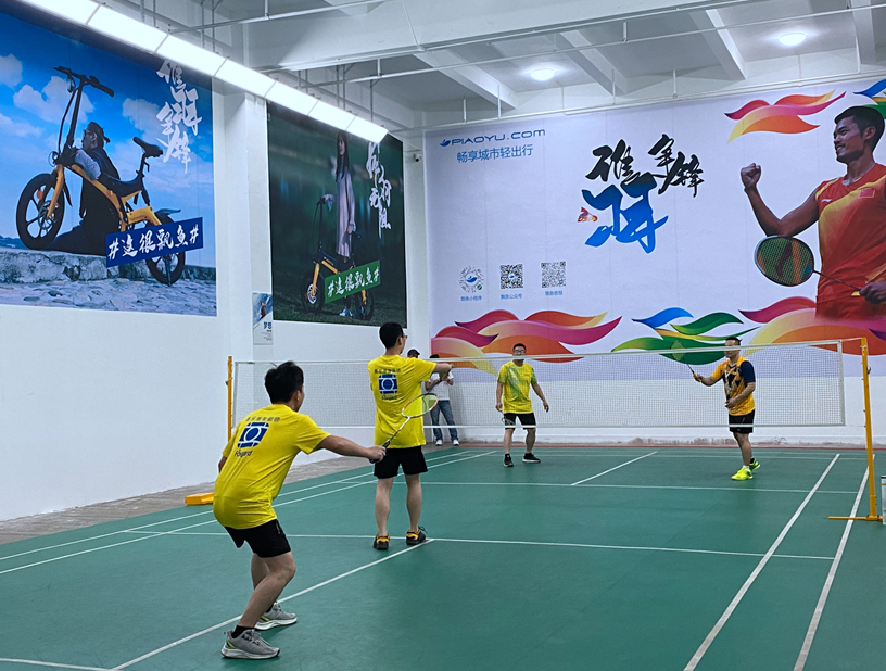 “羽”你同行，其樂無窮｜恩創科技羽毛球隊整裝待發